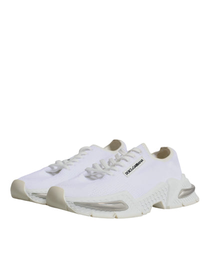 Dolce & Gabbana White Airmaster Low Top Men Sneakers Shoes