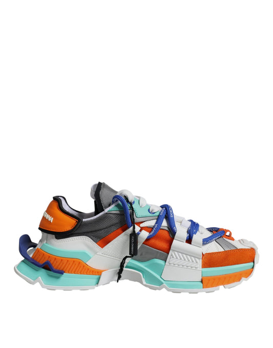 Dolce & Gabbana Multicolor Panelled Space Men Sneakers Shoes