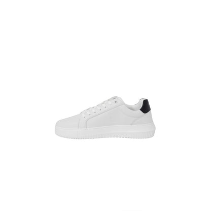 Calvin Klein Jeans Black And White Leather Sneaker