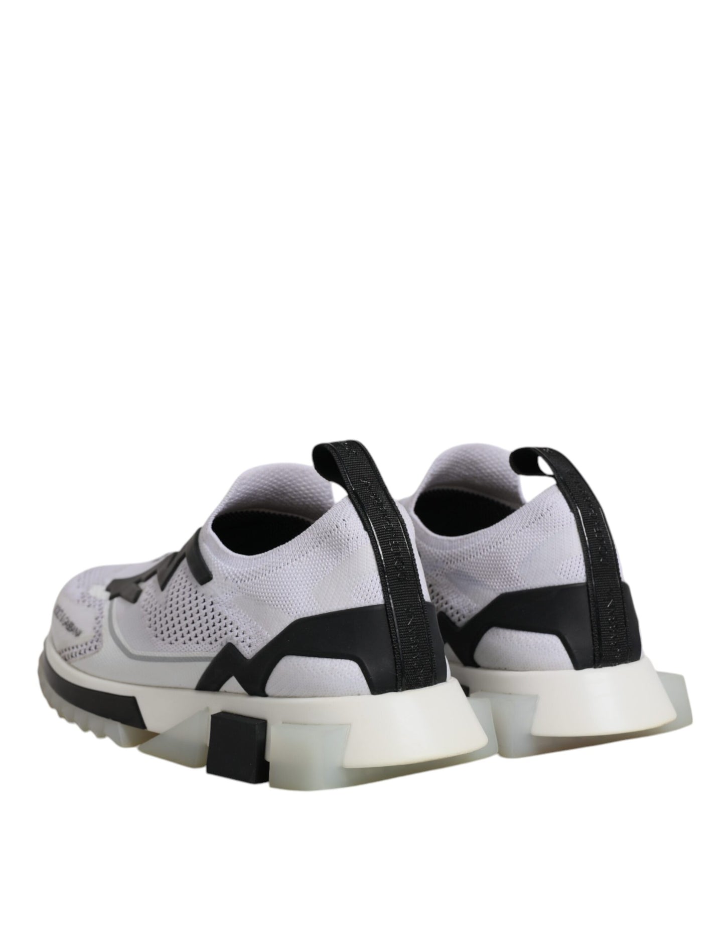 Dolce & Gabbana White SORRENTO Sport Stretch Sneakers Shoes