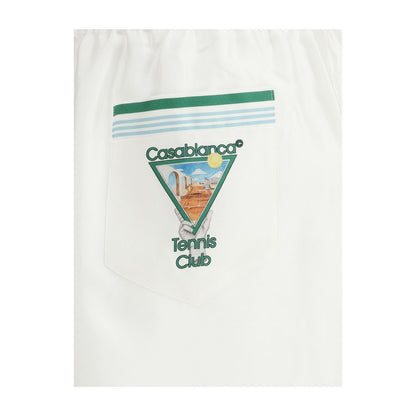 Casablanca Drawstring Shorts