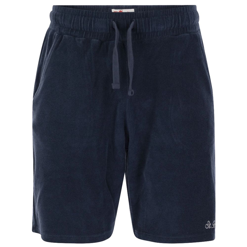 MC2 Saint Barth Blue Cotton Short